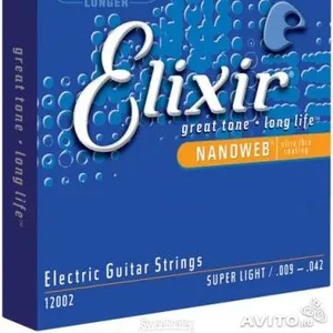 Струны Elixir (Эликсир) гитарные с бесплатной доставкой по Ростову-на-