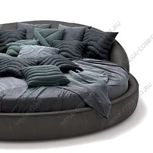 Круглая двуспальная кровать «JAZZ»