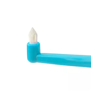 Монопучковая зубная щетка Revyline interspace в голубом цвете