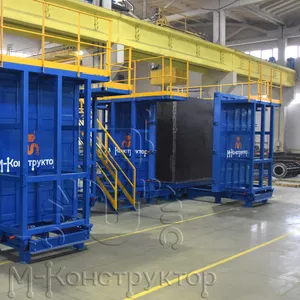 Металлоформы для изготовления панелей лифтовых шахт 