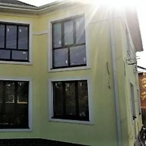 Покраска фасада дома